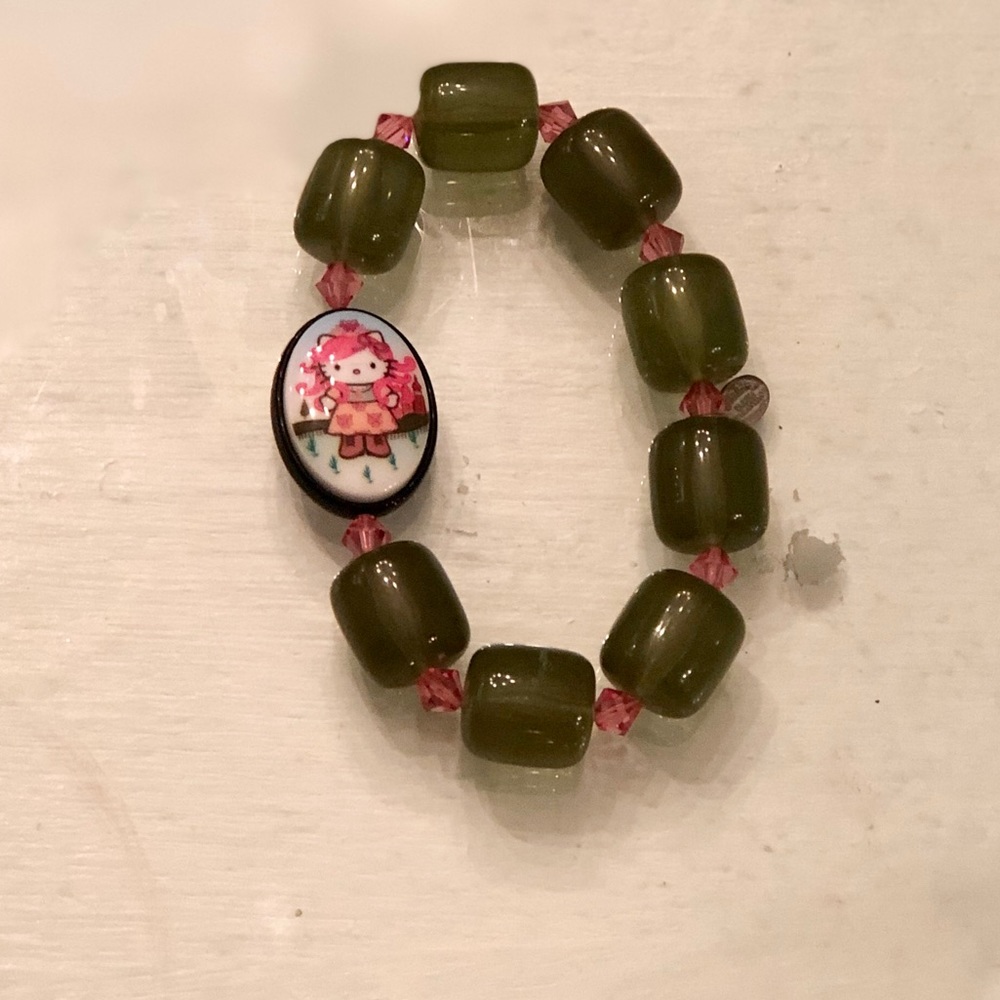 Vintage Tarina Tarantino hello kitty bracelet